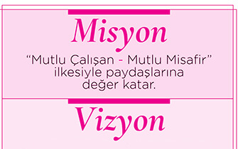 BHM Otelcilik Vizyon Misyon Degerler Card M
