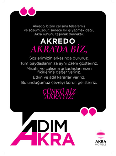 BHM Kariyer ADIM AKRA AKREDO 25 Card